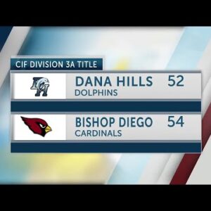 Bishop Diego takes CIF-SS 3A championship over Dana Hills