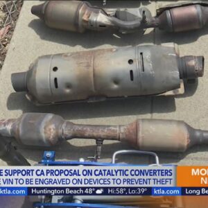 CA porposal meant to prevent catalytic converter thefts