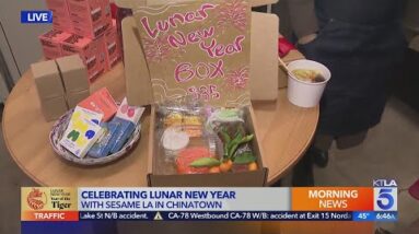 Celebrating Lunar New Year with Sesame LA in Chinatown