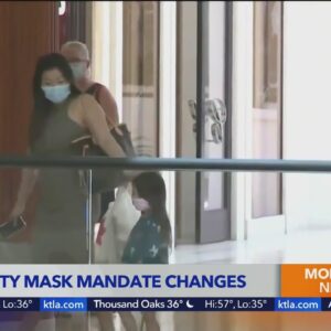 Changes to L.A. County mask rules could come Friday