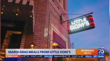 Chef Brandon Boudet shares Mardi Gras meal ideas from Little Dom's