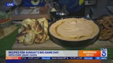 Chef Jamie Gwen shares recipe ideas for the big game (6 a.m.)