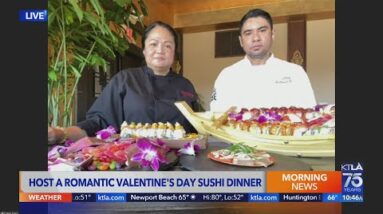 Chef Vallerie Archer on hosting a DIY Valentine's Day sushi dinner