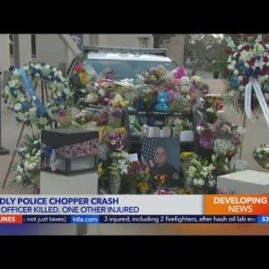 Deadly police chopper crash kills 1 officer, injures another