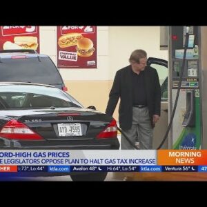Democratic leaders reluctant to halt California gas tax hike