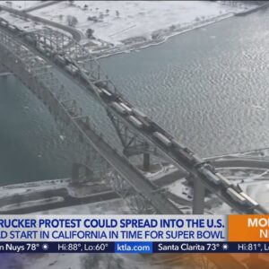 DHS warns truck protest could begin in U.S.