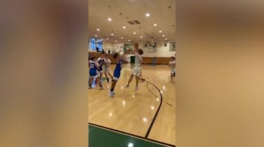 DJ Wilson hits buzzer-beater to lift Dons JV basketball to win