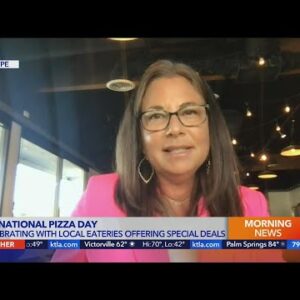Celebrating National Pizza Day with local eateries offering special deals