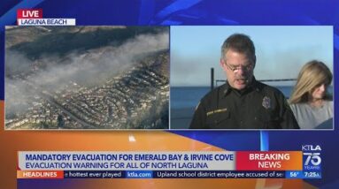 Emerald Fire: Evacuations ordered in Laguna Beach area