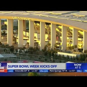 Excitement builds as kickoff to Super Bowl draws closer