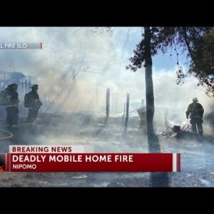 Firefighters find body after putting out Nipomo mobile home fire