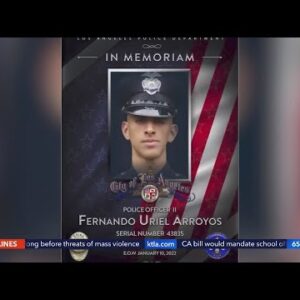 Funeral service held for LAPD officer who was killed while off duty