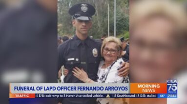 Funeral service to be held for LAPD Officer Fernando Arroyos