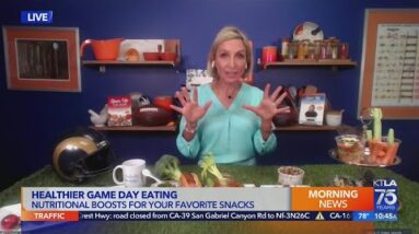 Healthier game day eating with Dr. Melina Jampolis