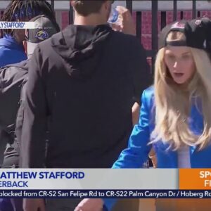Matthew Stafford apologizes for reaction to photographer’s Rams parade fall
