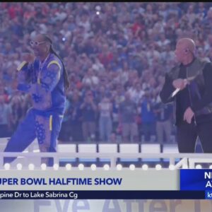 Hip-hop legends bring West Coast flair to Super Bowl halftime show