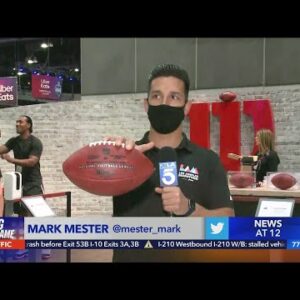 Jason Moore joins KTLA at the Super Bowl Experience