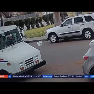 Mail theft caught on camera in Pomona