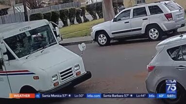 Mail theft caught on camera in Pomona
