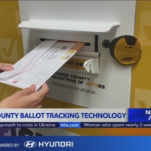O.C. to pilot ballot tracking technology