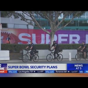 Officials make preparations for a safe Super Bowl