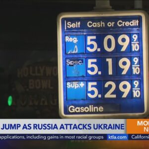 Oil  prices jump as Russia attacks Ukraine