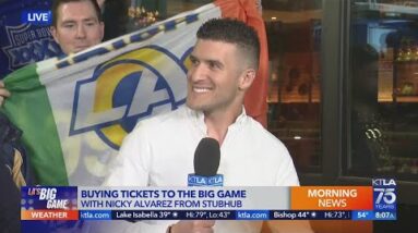 Stubhub's Nicky Alvarez on what you need to know if you're looking to buy Super Bowl 56 tickets