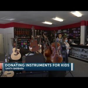 Nick Rail's 'Keep the Beat Instrument Drive' changes the tune for kids in need