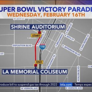 Rams announce date for Super Bowl parade in L.A.