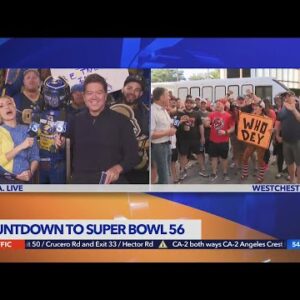 “Rams House” vs. “Who Dey,” fans square off before Super Bowl LVI