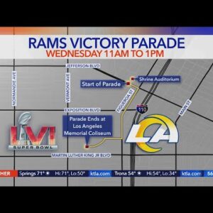 Rams victory parade to take place Wednesday