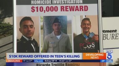 Reward offered for information in teen's killing