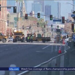 Roads are closing for the Rams victory parade