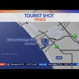 Robbery victim shot in leg in Venice: LAPD