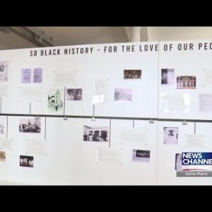 Artifacts and imagery on display at Melanin Gallery in celebration of Black History Month