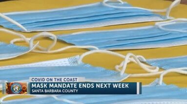 Santa Barbara County to lift indoor mask mandate next week 4PM SHOW