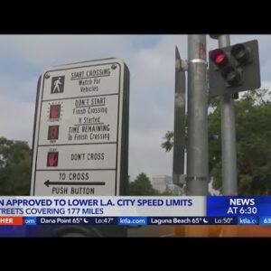 Some speed limits to be lowered in L.A.