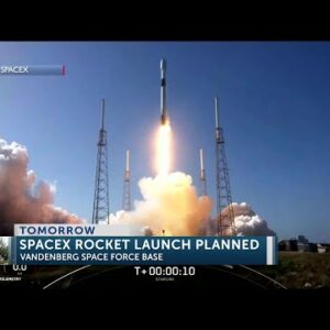 SpaceX to launch Falcon 9 from Vandenberg Space Force on Friday