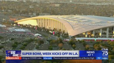 Super Bowl week kicks off in L.A.