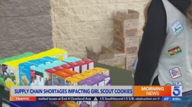 Supply chain issues impacting Girl Scout cookies