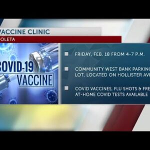 Santa Barbara County Office of Education to host vaccine clinic on Feb. 18