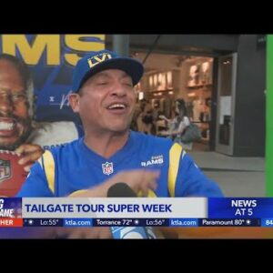 Tailgaters turn out in Santa Monica