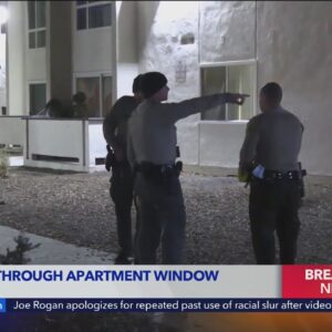 Teen shot through apartment window in Palmdale