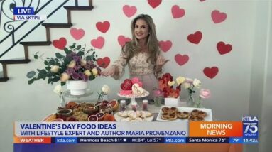 Valentine's Day food ideas with lifestyle expert and author Maria Provenzano