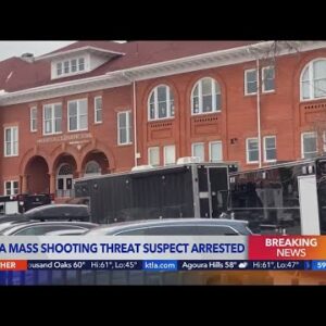 UCLA mass shooting threat suspect arrested