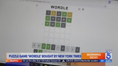 Wordle is bought by the New York Times