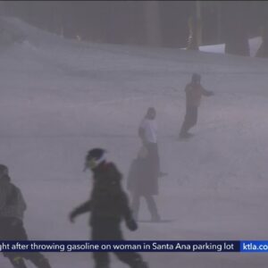 Day or night, skiers take advantage of fresh snow at Mountain High Resort