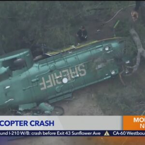 2 deputies released from hospital following LASD helicopter crash