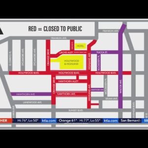 Oscars 2022: Here are the roads that will be closed for Hollywood's biggest night