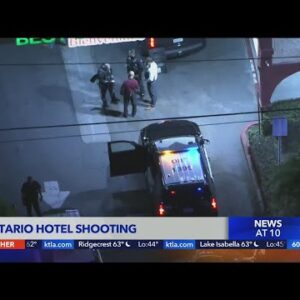 3 people shot at Ontario motel, no arrests made